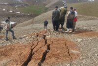 رانش زمین در روستای سلوک مهاباد