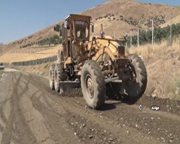 توسعه و بهسازی راه‌های روستایی مهاباد