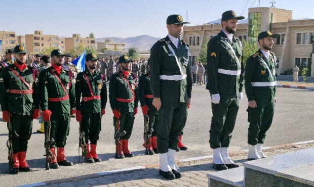 مراسم صبحگاه مشترک نیروهای مسلح در مهاباد