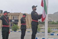 مراسم صبحگاه مشترک نیروهای مسلح در مهاباد مراسم صبحگاه مشترک نیروهای مسلح در مهاباد