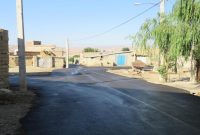 اجرای روکش آسفالت ۲/۵ کیلومتر راه روستایی مهاباد